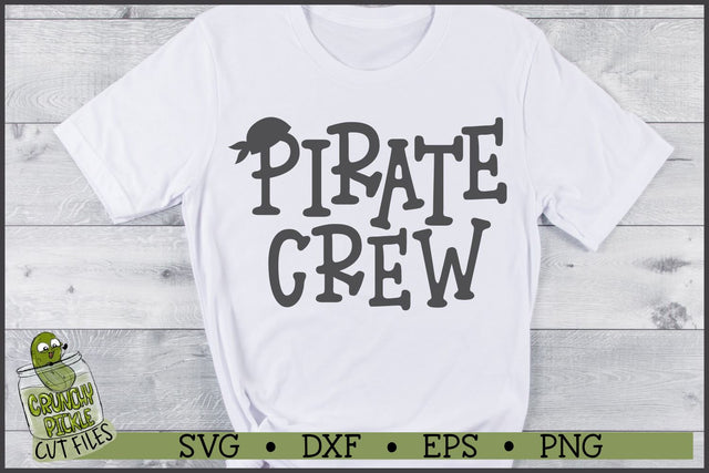 Pirate Crew SVG File SVG Crunchy Pickle 