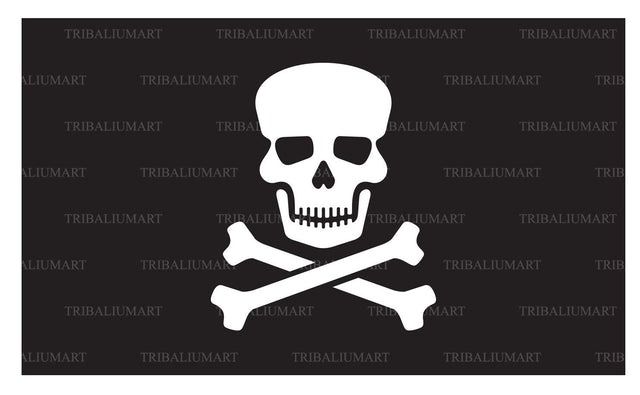 Pirate flag SVG TribaliumArtSF 