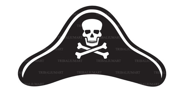 Pirate hat SVG TribaliumArtSF 