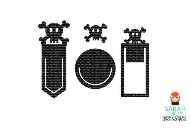 Pirate Paperclips SVG Sarah Hurley 