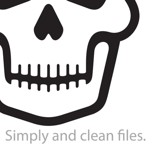 Pirate skull with hat SVG TribaliumArtSF 