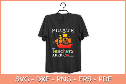 Pirate Teacher Arrr Cool Funny Halloween Svg Design SVG artprintfile 