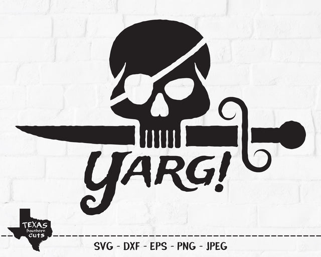 Pirate Yarg | Summer SVG SVG Texas Southern Cuts 