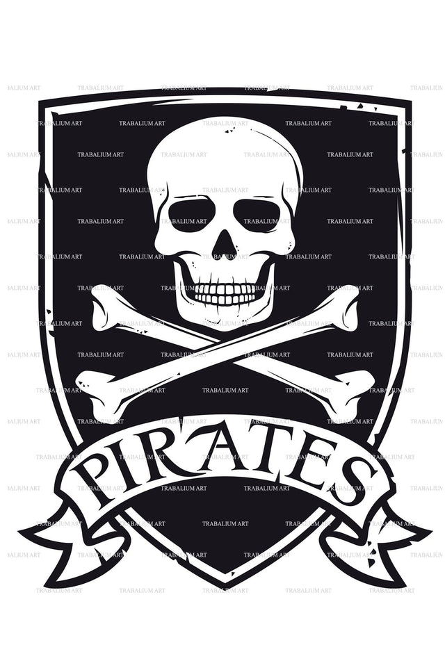 Pirates emblem SVG TribaliumArtSF 