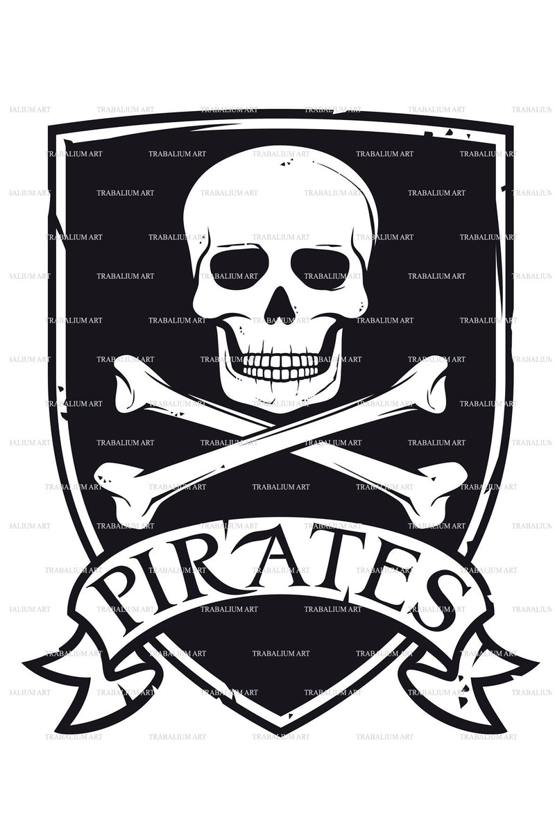 Pirates emblem SVG TribaliumArtSF 