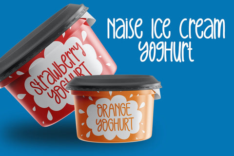 Pisang Keju - Playful Display Font Font StringLabs 