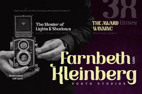 Piskote | Display Font Font twinletter 