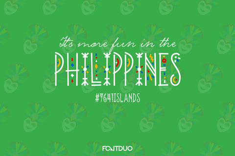 Pista Ethnic Tribal Ancient Font Font FontDuo 