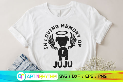 Pitbull Pet Dog Memorial SVG SVG Artinrhythm shop 