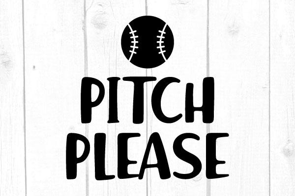 Pitch Please Svg SVG cricutfilesmg 