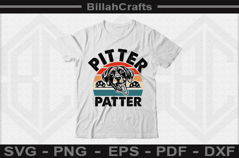 Pitter Patter SVG File SVG BillahCrafts 