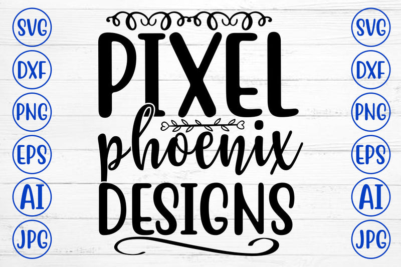 PIXEL PHOENIX DESIGNS SVG Cut File SVG Syaman 