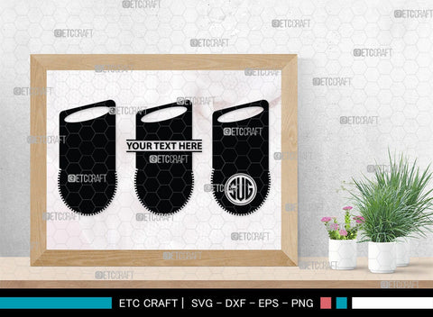 Pizza Cutter Monogram, Pizza Cutter Silhouette, Pizza Cutter SVG, Pizza Wheel Svg, Cutter Svg, Circle Knife Svg, SB00173 SVG ETC Craft 