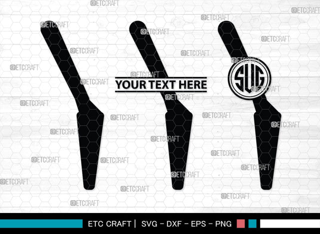 Pizza Cutter Monogram, Pizza Cutter Silhouette, Pizza Cutter SVG, Pizza Wheel Svg, Cutter Svg, Circle Knife Svg, SB00173 SVG ETC Craft 