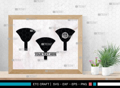 Pizza Cutter Monogram, Pizza Cutter Silhouette, Pizza Cutter SVG, Pizza Wheel Svg, Cutter Svg, Circle Knife Svg, SB00173 SVG ETC Craft 