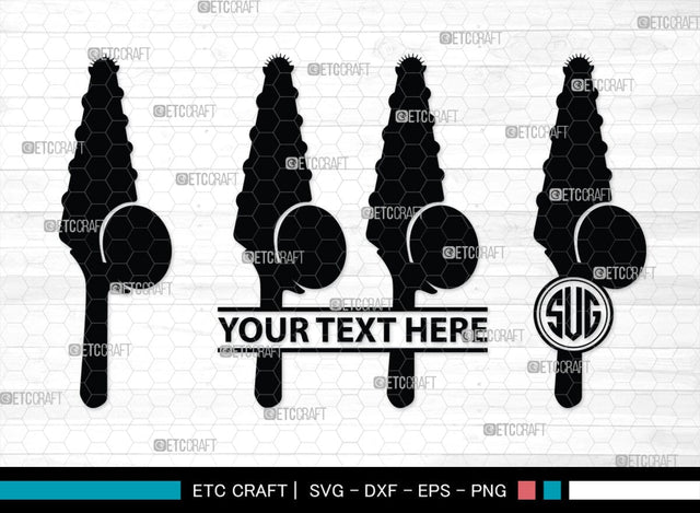 Pizza Cutter Monogram, Pizza Cutter Silhouette, Pizza Cutter SVG, Pizza Wheel Svg, Cutter Svg, Circle Knife Svg, SB00173 SVG ETC Craft 