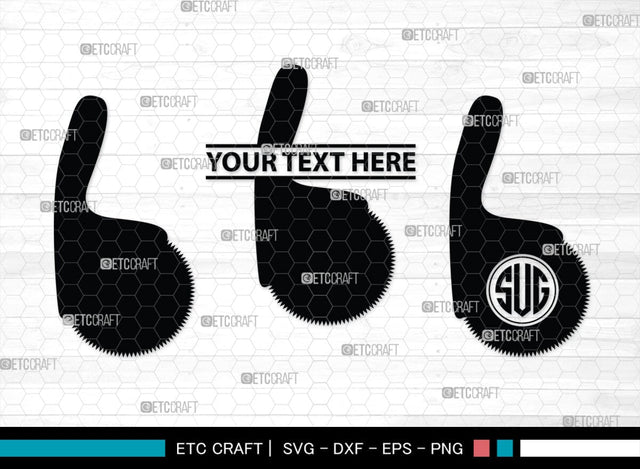 Pizza Cutter Monogram, Pizza Cutter Silhouette, Pizza Cutter SVG, Pizza Wheel Svg, Cutter Svg, Circle Knife Svg, SB00173 SVG ETC Craft 