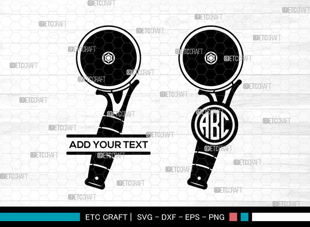 Pizza Cutter Monogram SVG, Pizza Wheel svg, Circle Knife Svg, Circle Monogram Svg, Cutter Svg, Pizza Cutter Svg SVG ETC Craft 