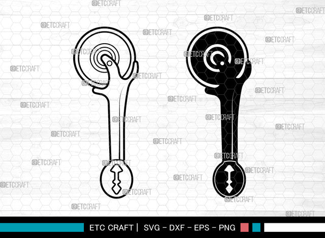 Pizza Cutter SVG, Pizza Wheel svg, Circle Knife Svg, Pizza Svg, Cutter Svg, Pizza Cutter Svg SVG ETC Craft 