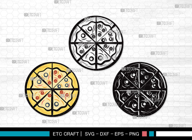Pizza SVG Cut File | Pizza Slice Svg | Food Svg | Pepperoni Pizza Svg | Pizza Day | Pizza Clipart SVG ETC Craft 