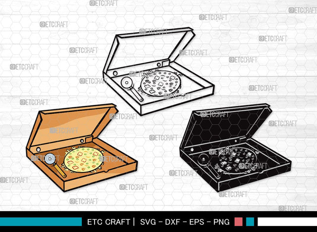 Pizza SVG Cut File | Pizza Slice Svg | Food Svg | Pepperoni Pizza Svg | Pizza Day | Pizza Clipart SVG ETC Craft 