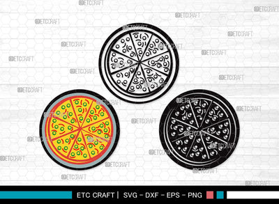 Pizza SVG Cut File | Pizza Slice Svg | Food Svg | Pepperoni Pizza Svg | Pizza Day | Pizza Clipart SVG ETC Craft 