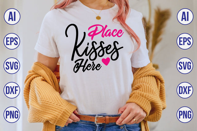 Place Kisses Here svg SVG orpitasn 