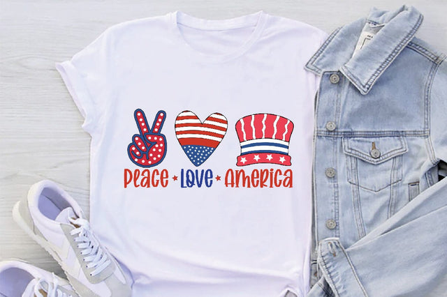 Place Love America Sublimation Creativeart88 