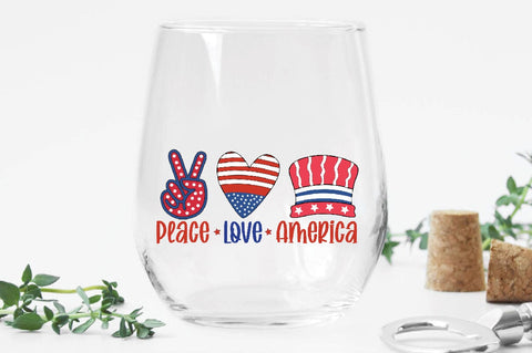 Place Love America Sublimation Creativeart88 