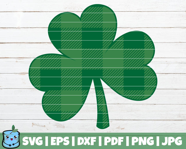 Plaid Clover SVG MintyMarshmallows 
