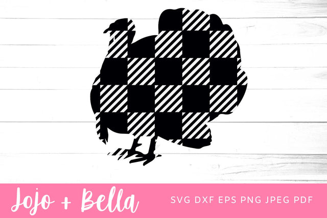 Plaid Turkey SVG, Turkey svg, Fall shirt svg, Thanksgiving shirt svg, Thanksgiving svg for shirts Kids, thanksgiving svg, Plaid SVG SVG Jojo&Bella 