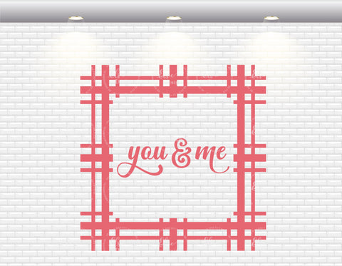 Plaid - You And Me - SVG, PNG, DXF, EPS SVG Elsie Loves Design 