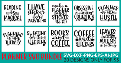 Planer Svg Bundle SVG Syaman 