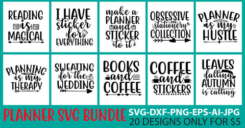 Planer Svg Bundle SVG Syaman 