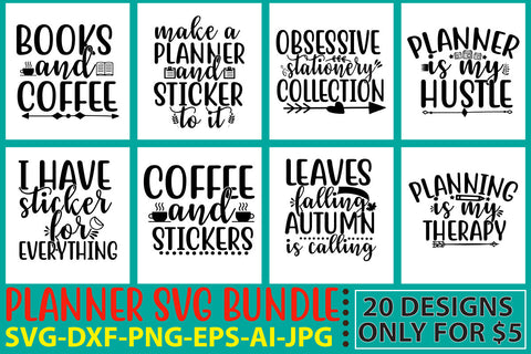 Planer Svg Bundle SVG Syaman 