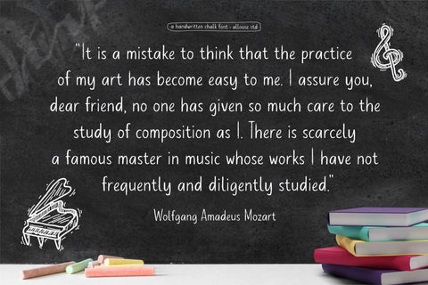 Planet Chalky Font Allouse.Studio 