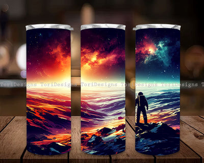 Planet Sublimation Design, Planet Galaxy 20 Oz Tumbler PNG, Space Planets Astronaut Tumbler Sublimation Design Sublimation ToriDesigns 