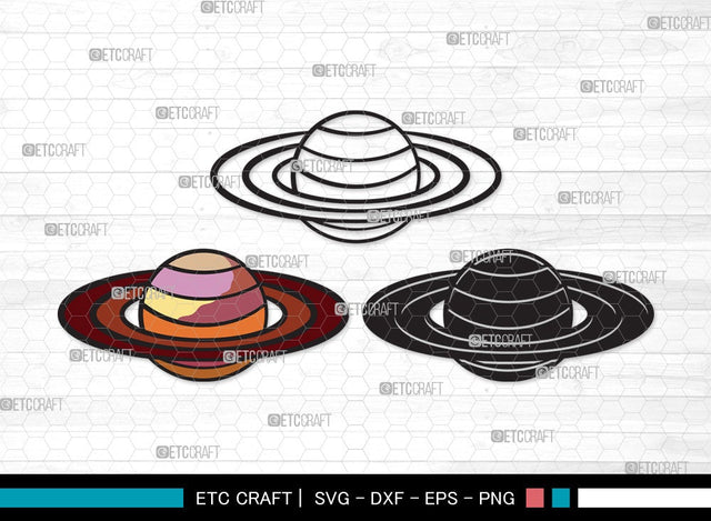 Planet SVG | Earth Svg | Globe Svg | Saturn Svg | Planet Clipart SVG ETC Craft 