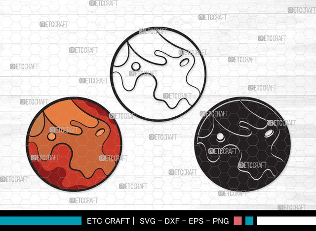 Planet SVG | Earth Svg | Globe Svg | Saturn Svg | Planet Clipart SVG ETC Craft 