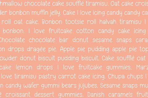 Planme Font Cotton White Studio 