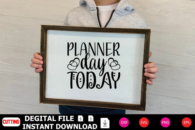 Planner Day Today SVG Shahin alam 