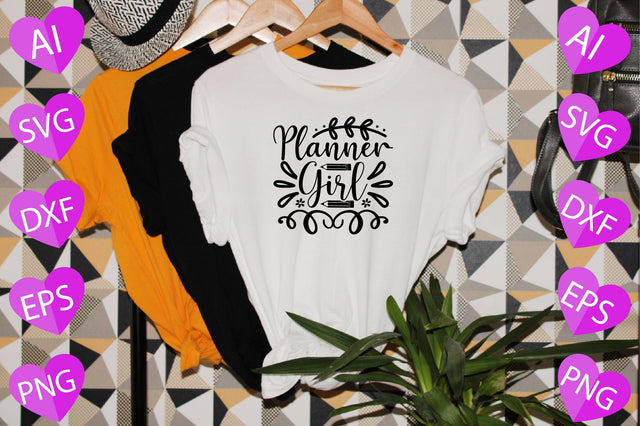 Planner Girl SVG CraftlabSvg29 