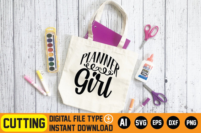 Planner Girl SVG CraftlabSvg29 