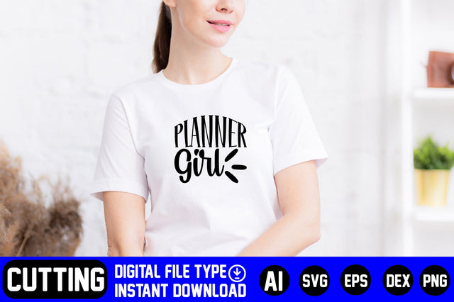Planner Girl SVG CraftlabSvg29 
