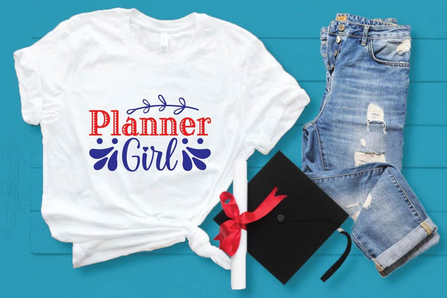 Planner Girl SVG Shahin alam 