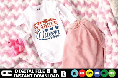 Planner Queen SVG Shahin alam 