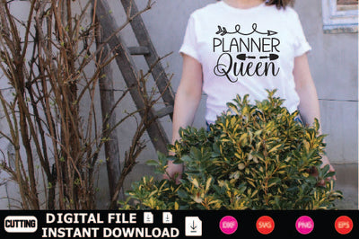 Planner Queen SVG Shahin alam 