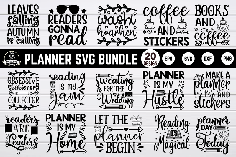 planner svg bundle 2 SVG buydesign 