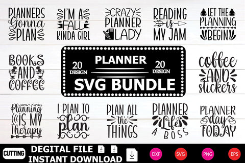 Planner SVG Bundle SVG Shahin alam 