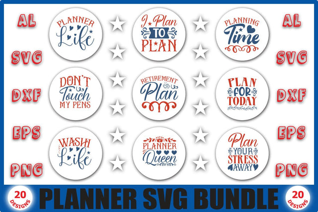 Planner SVG Bundle SVG Shahin alam 